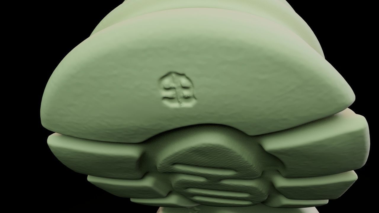 shoe under 3D print model_11