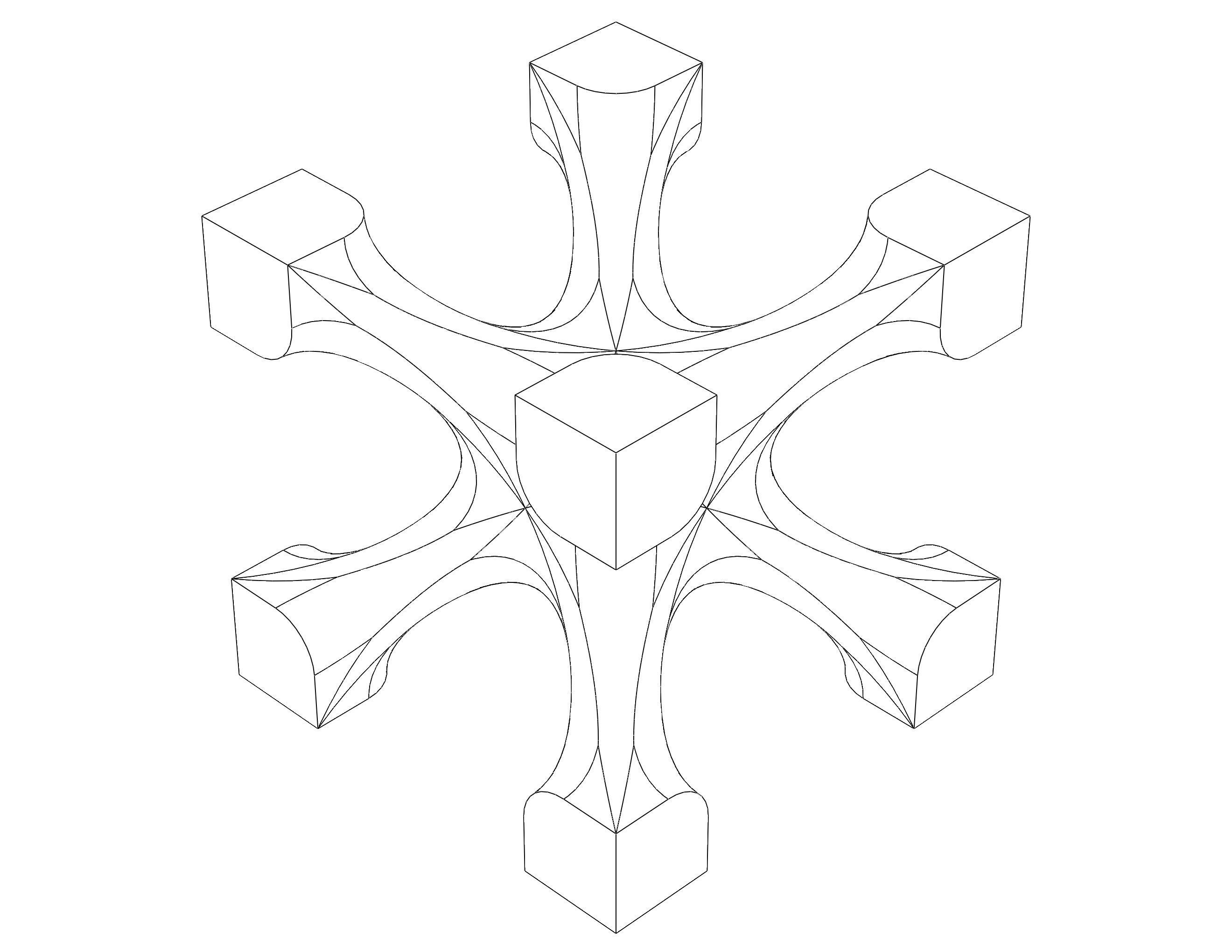 Lattice Structures of Skeletal I-WP 3D print model_6