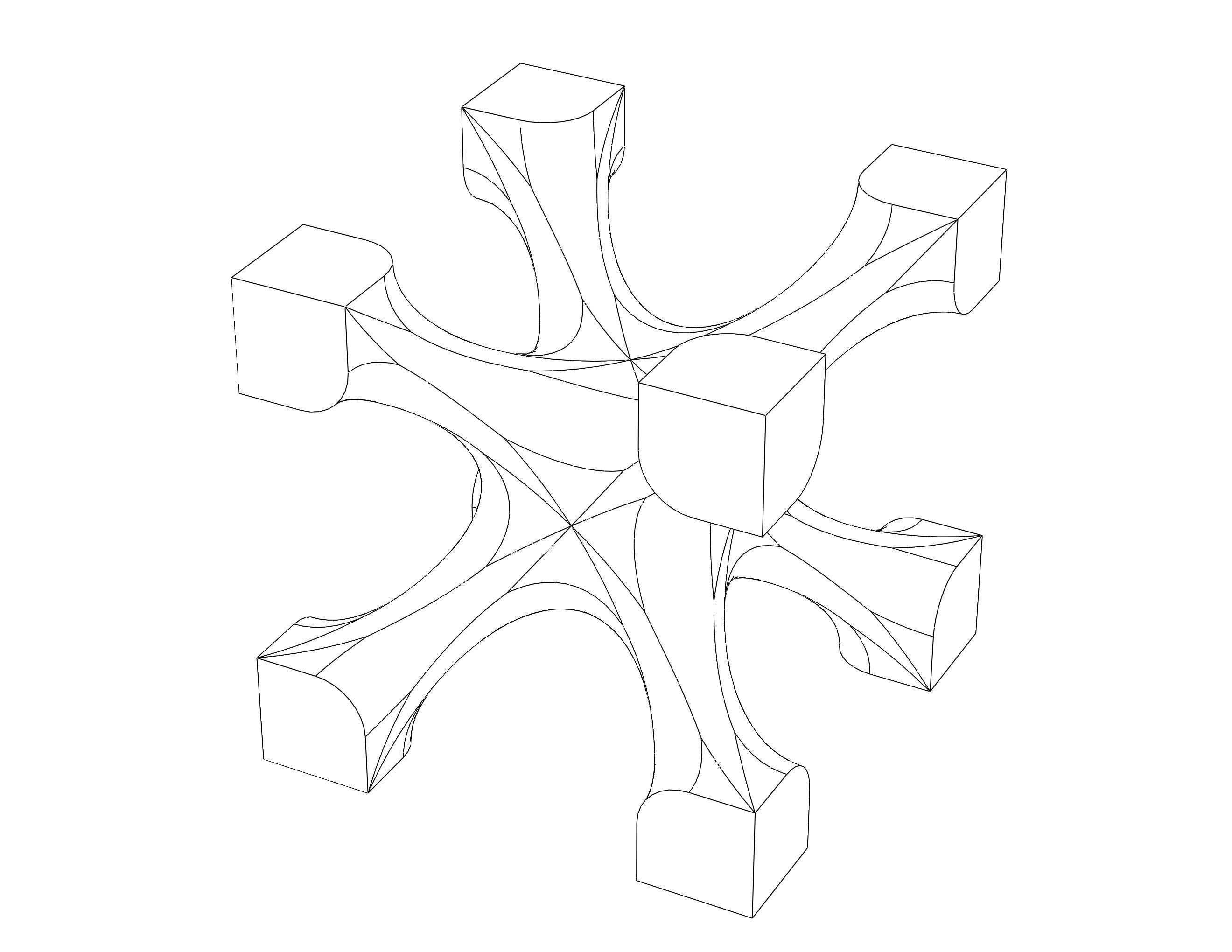 Lattice Structures of Skeletal I-WP 3D print model_10