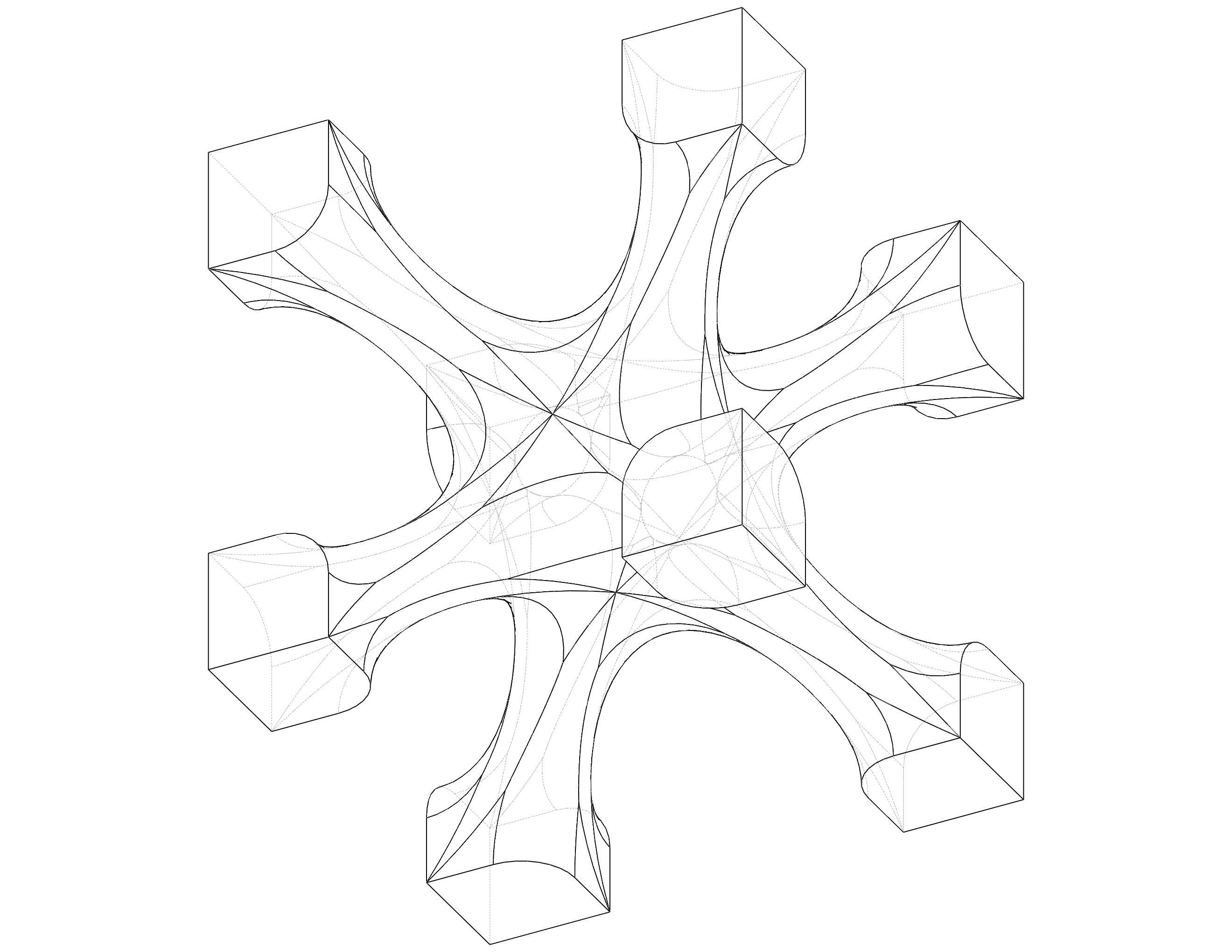 Lattice Structures of Skeletal I-WP 3D print model_35