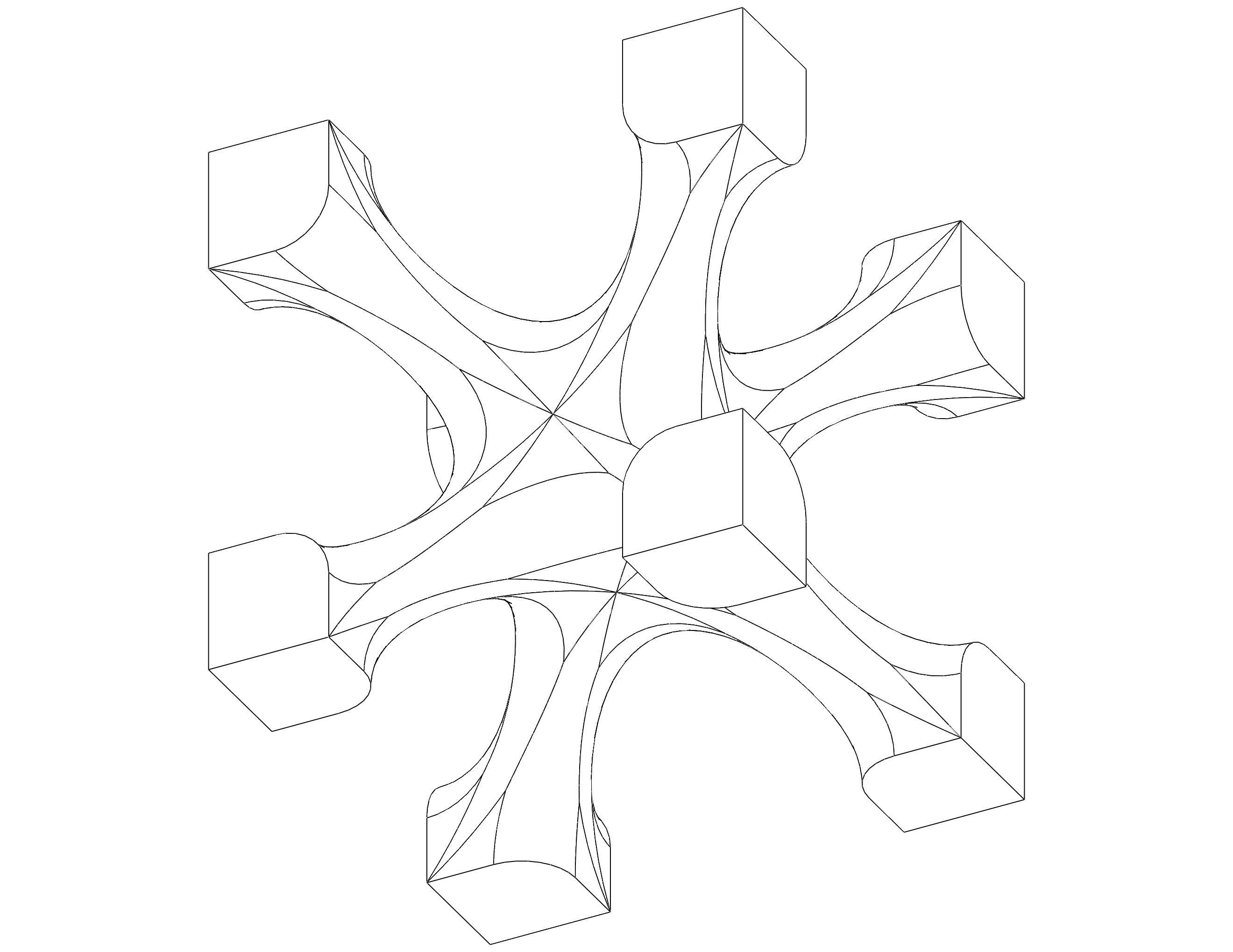 Lattice Structures of Skeletal I-WP 3D print model_34