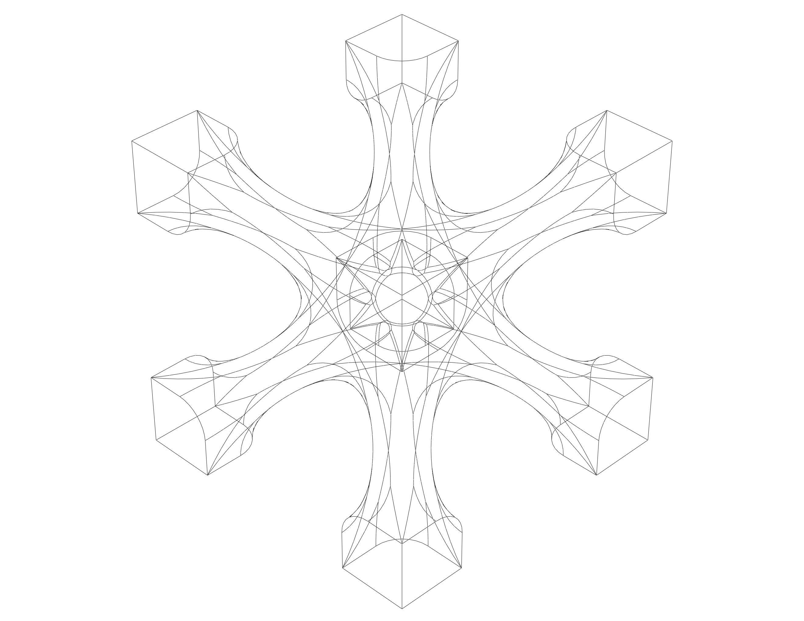 Lattice Structures of Skeletal I-WP 3D print model_8