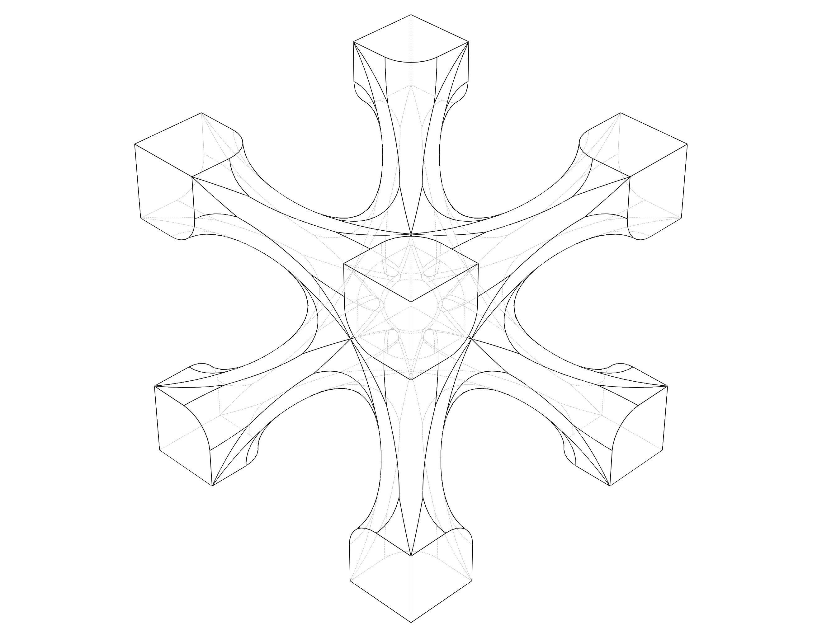 Lattice Structures of Skeletal I-WP 3D print model_7