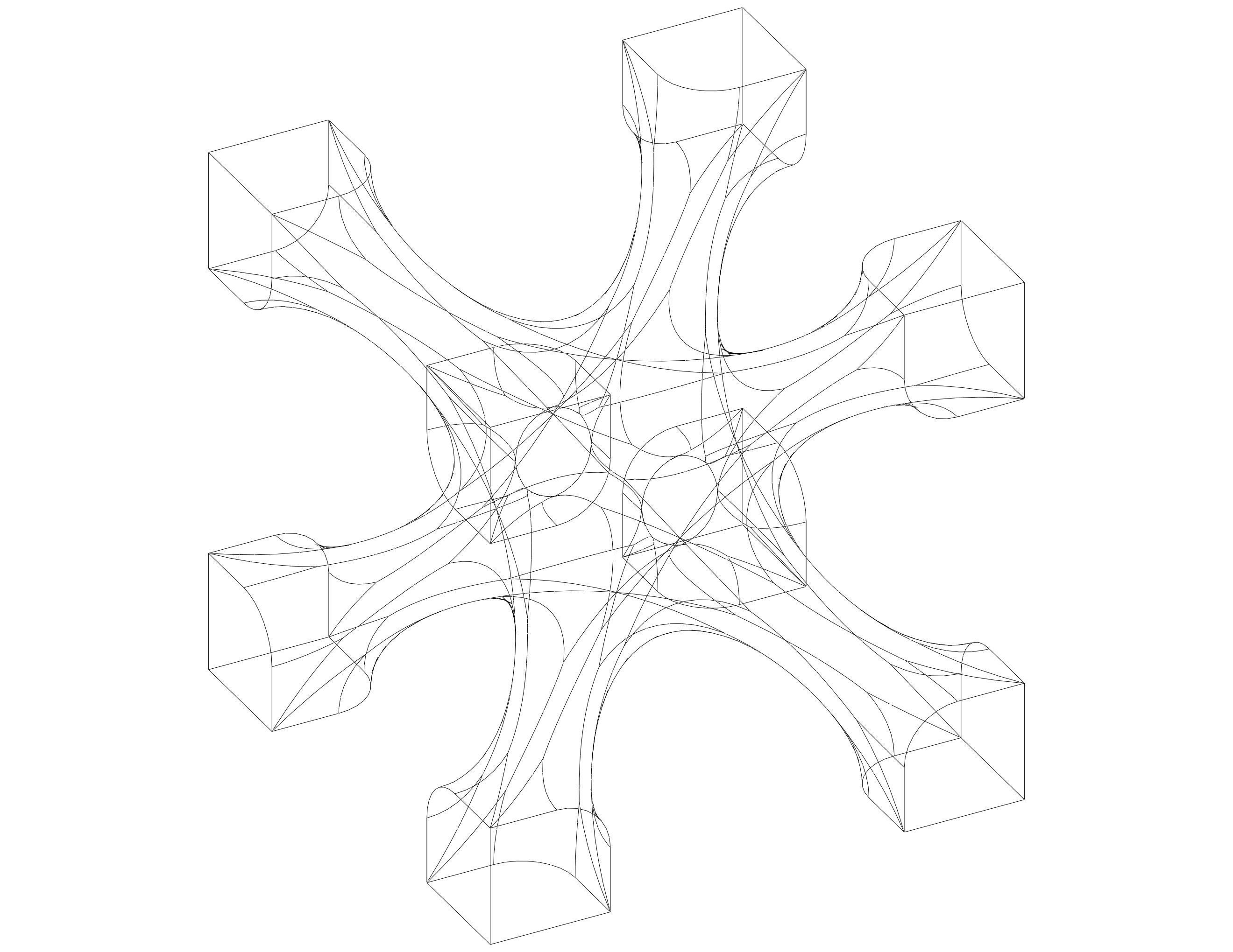 Lattice Structures of Skeletal I-WP 3D print model_36