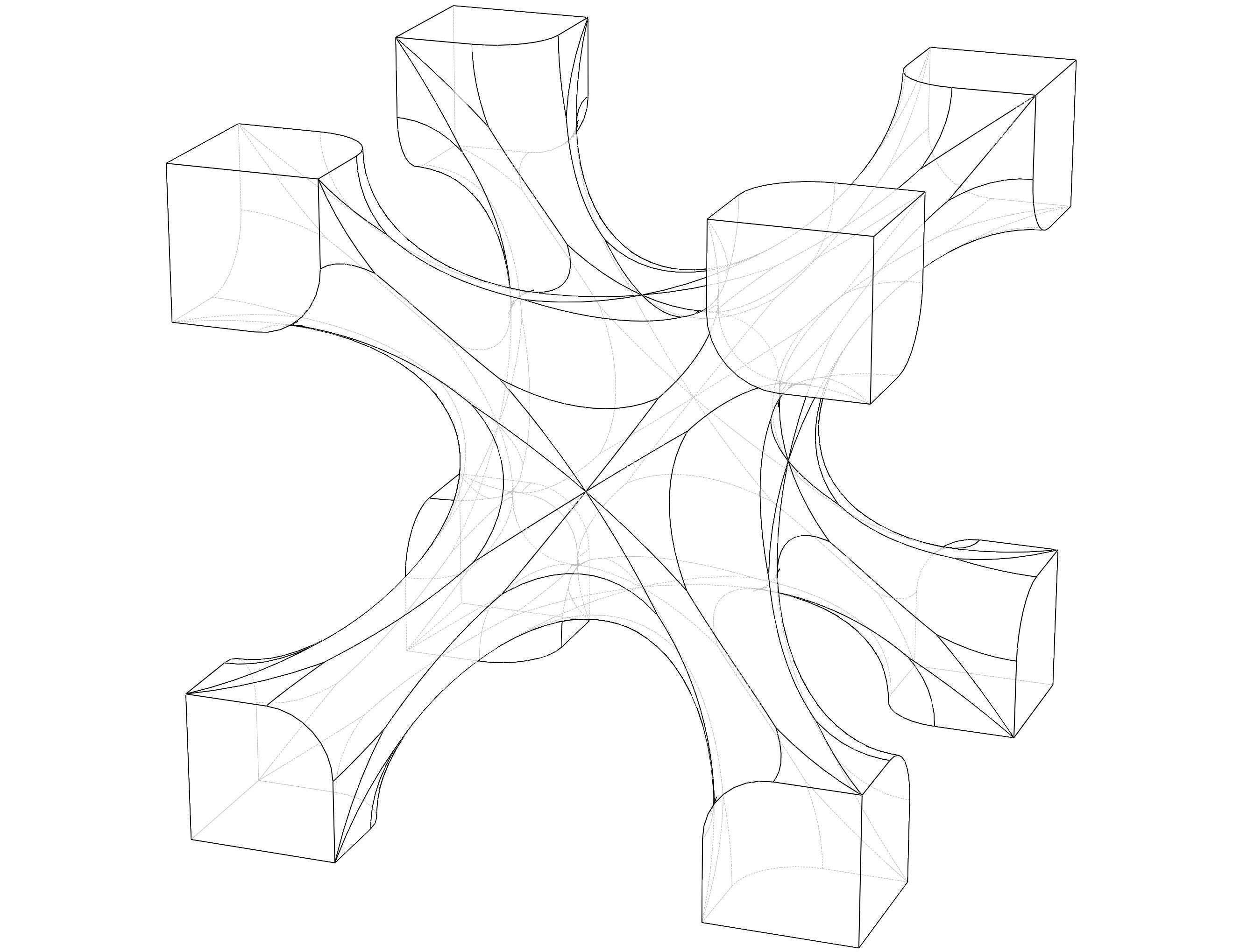 Lattice Structures of Skeletal I-WP 3D print model_3