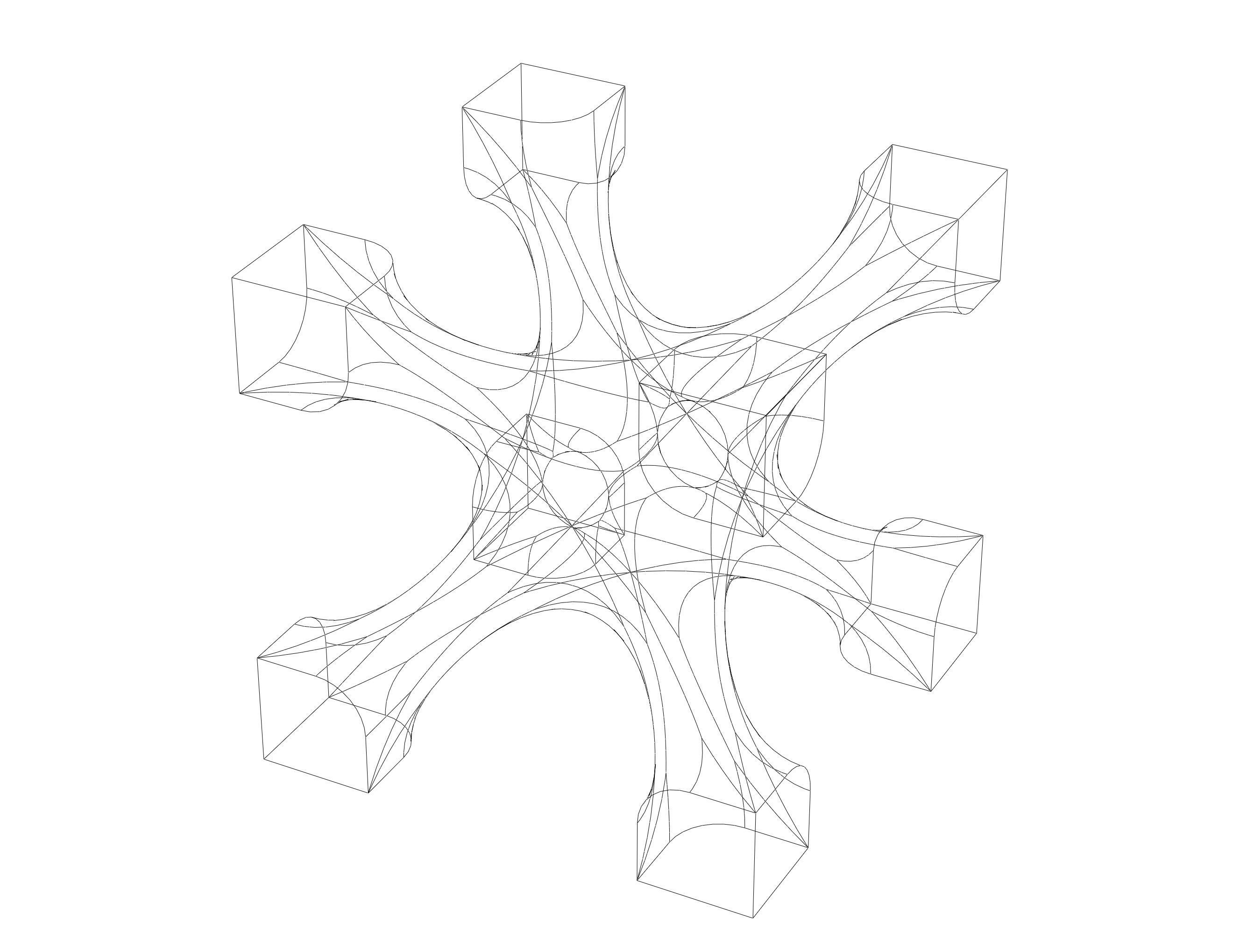Lattice Structures of Skeletal I-WP 3D print model_12