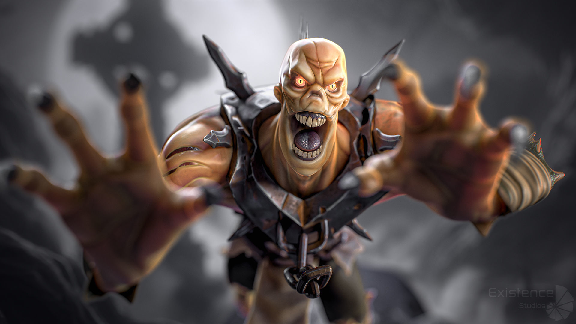 Ghoul - Stylized Devils - Creepy Zombie - Monster Enemy - 39 Low-poly 3D model_9