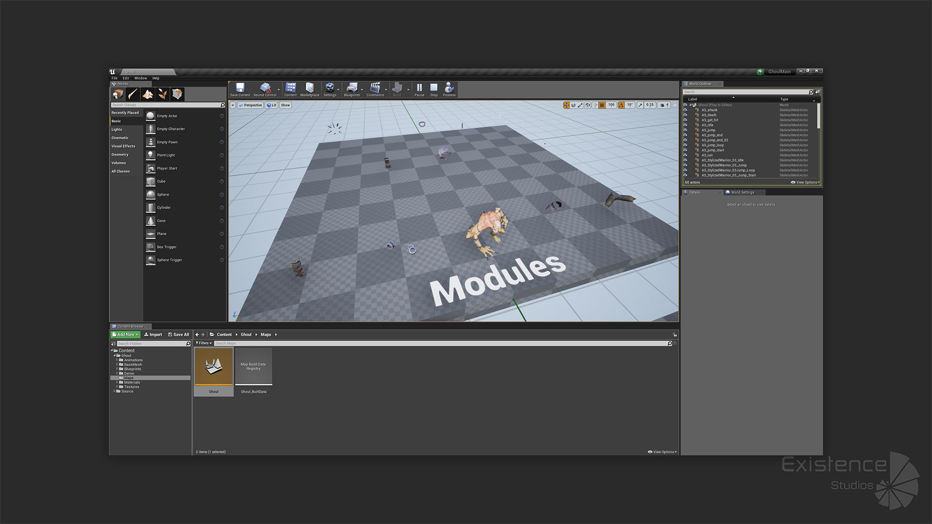 Ghoul - Stylized Devils - Creepy Zombie - Monster Enemy - 39 Low-poly 3D model_23
