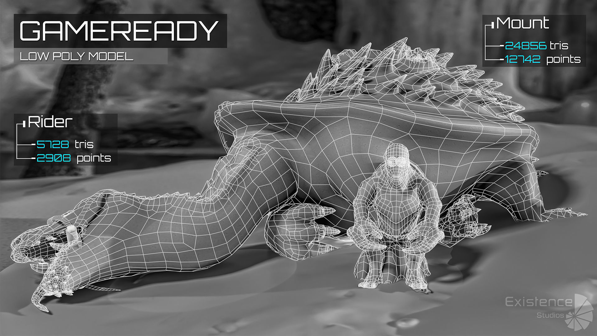 Ocean Monster Fish Pack 3 - Predator - Underwater Creatures - 38 3D Model Collection_43