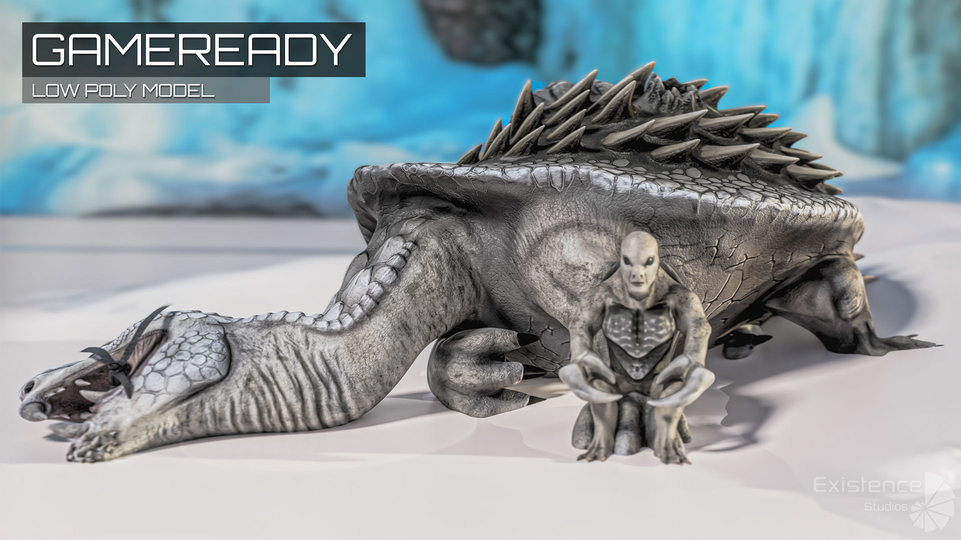Ocean Monster Fish Pack 3 - Predator - Underwater Creatures - 38 3D Model Collection_42