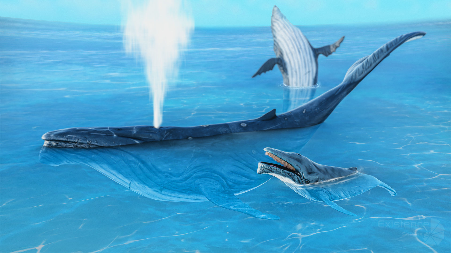 Ocean Monster Fish Pack 3 - Predator - Underwater Creatures - 38 3D Model Collection_8