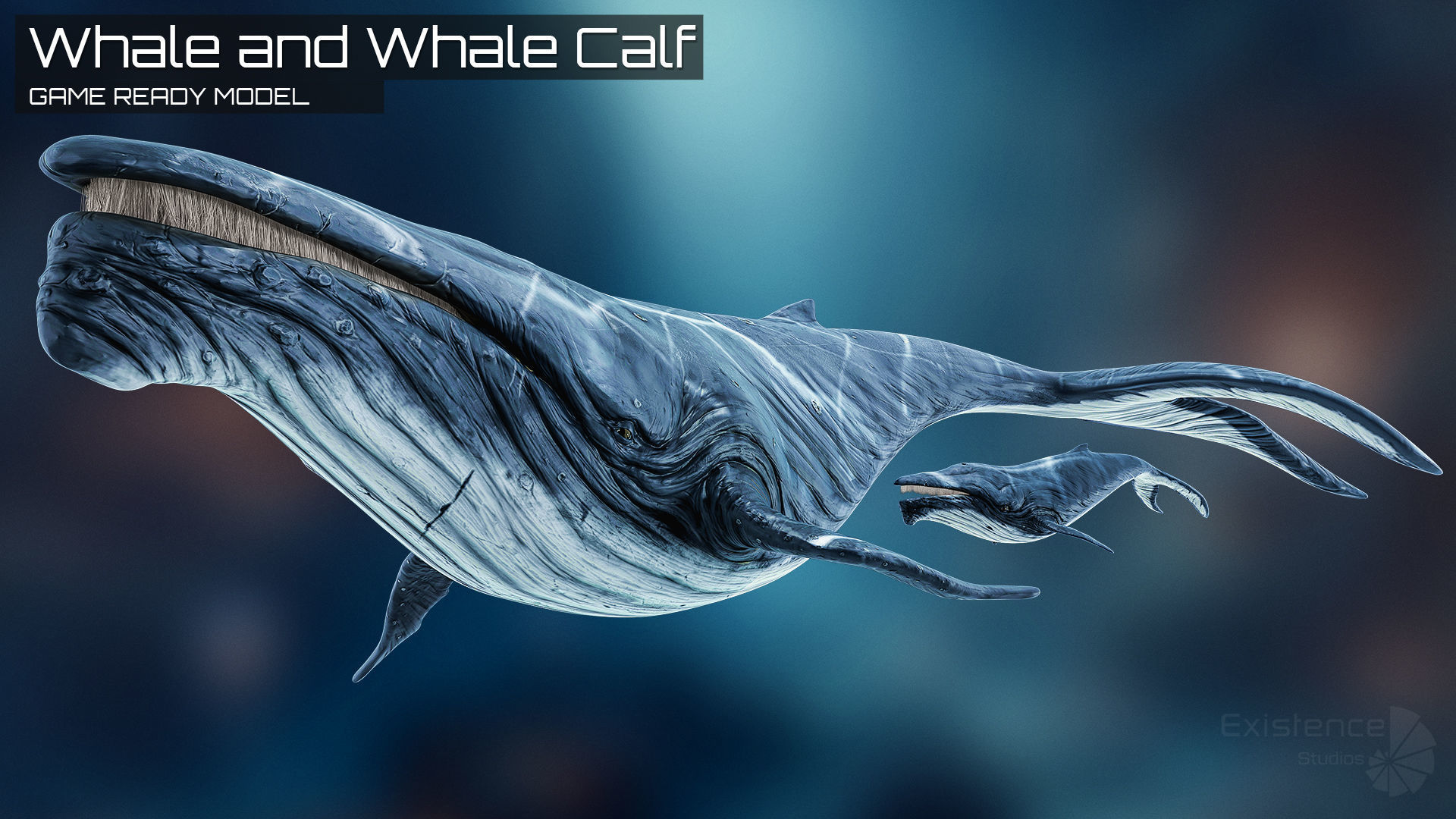 Ocean Monster Fish Pack 3 - Predator - Underwater Creatures - 38 3D Model Collection_9