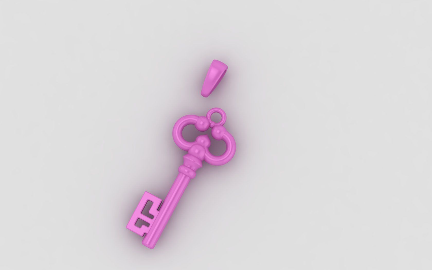 Key 3D model 3D print model_6