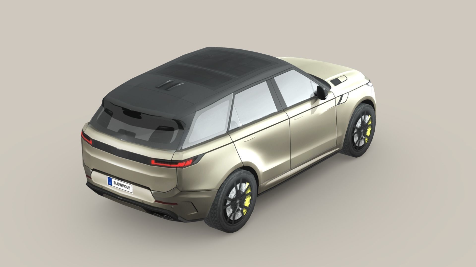 Land Rover Range Rover Sport SV 2024 Low-poly 3D model_4