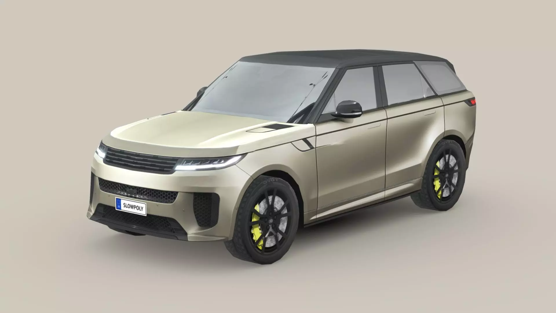 Land Rover Range Rover Sport SV 2024 Low-poly 3D model_0