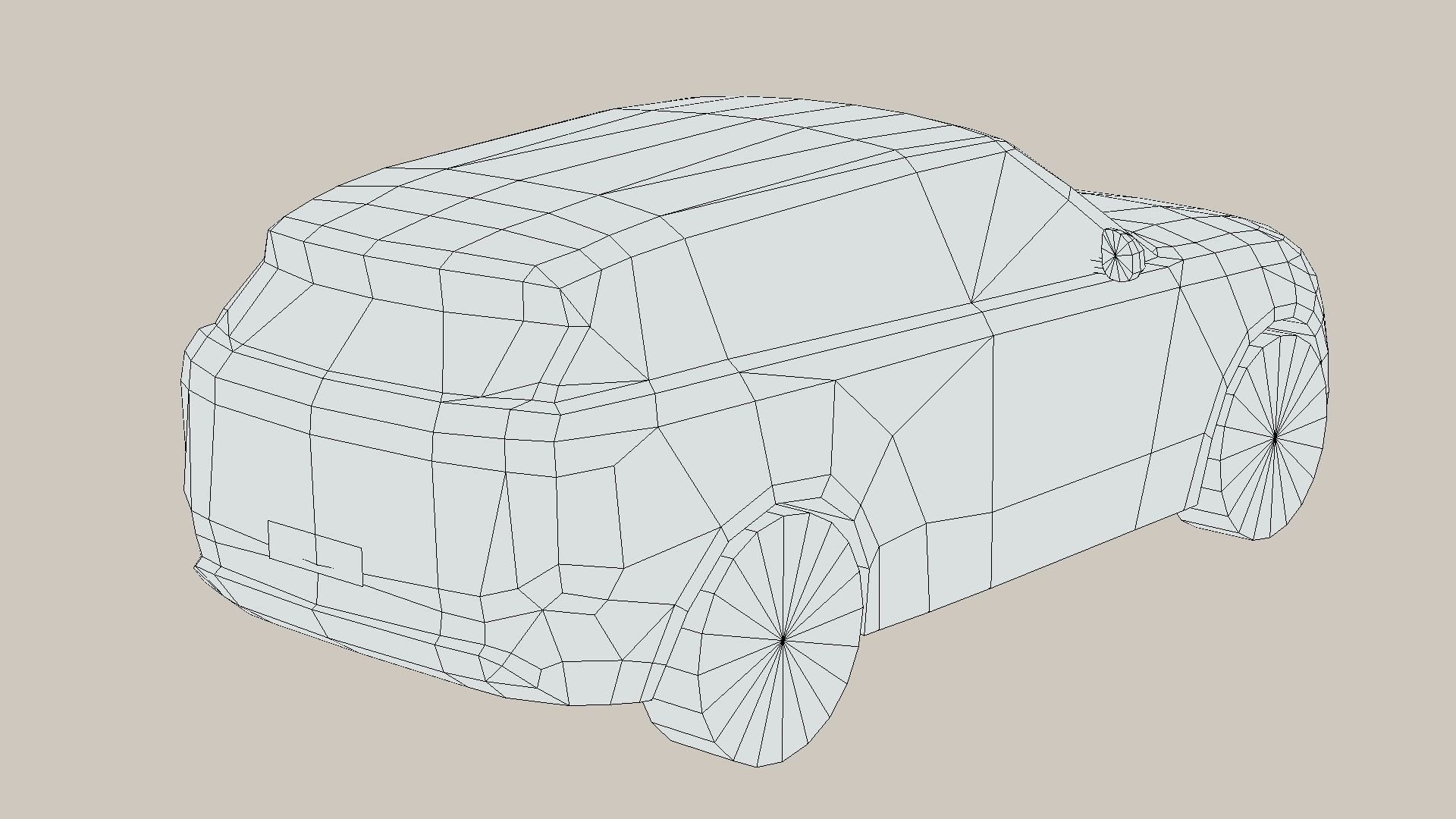 Land Rover Range Rover Sport SV 2024 Low-poly 3D model_6