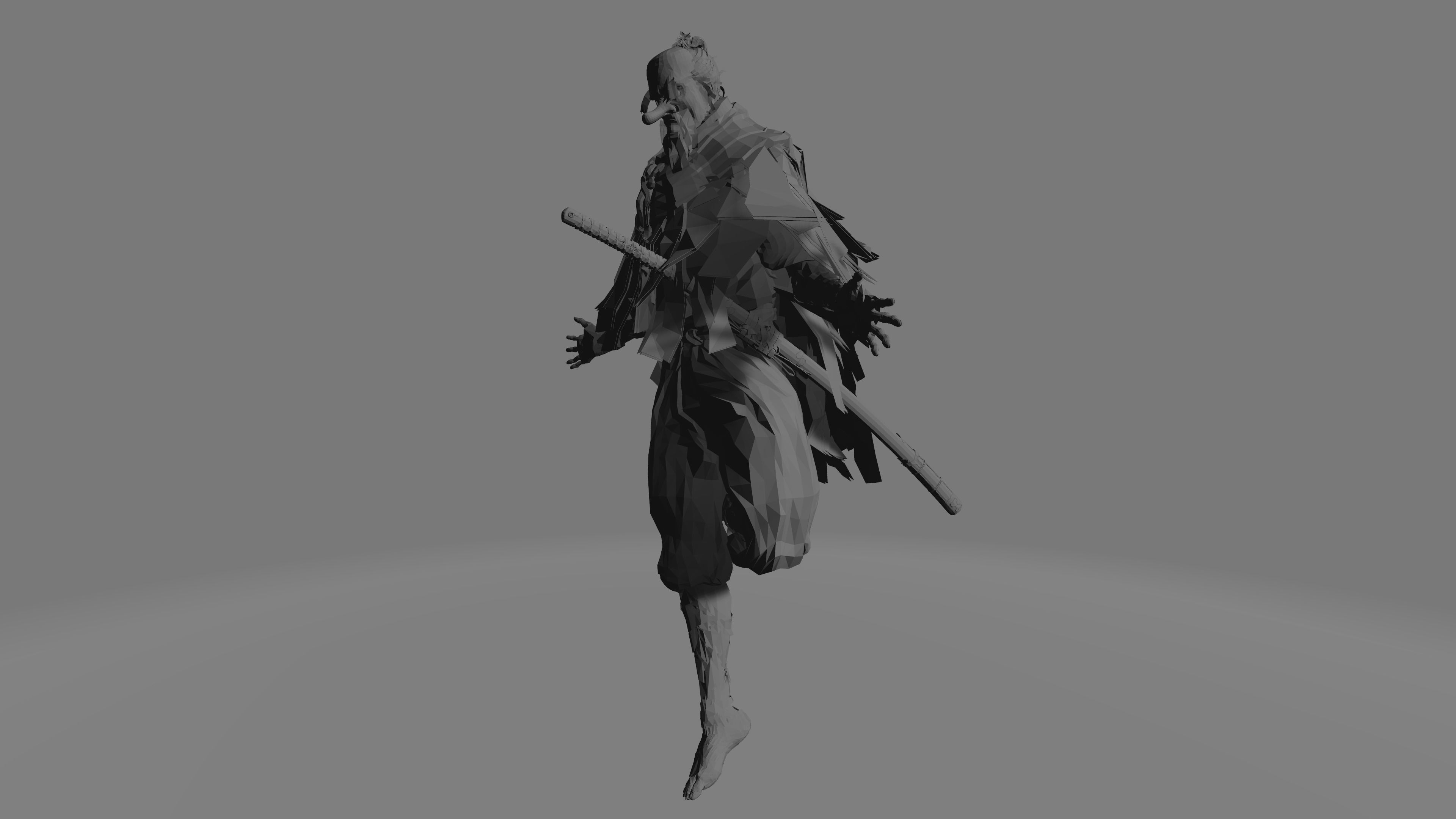 TENGU 3D print model_2