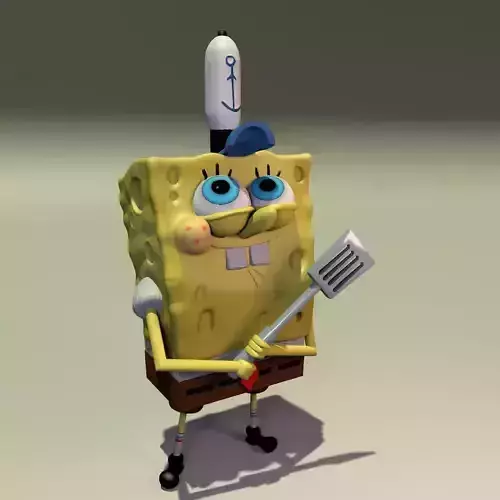 Spongebob Squarepants 3D print model