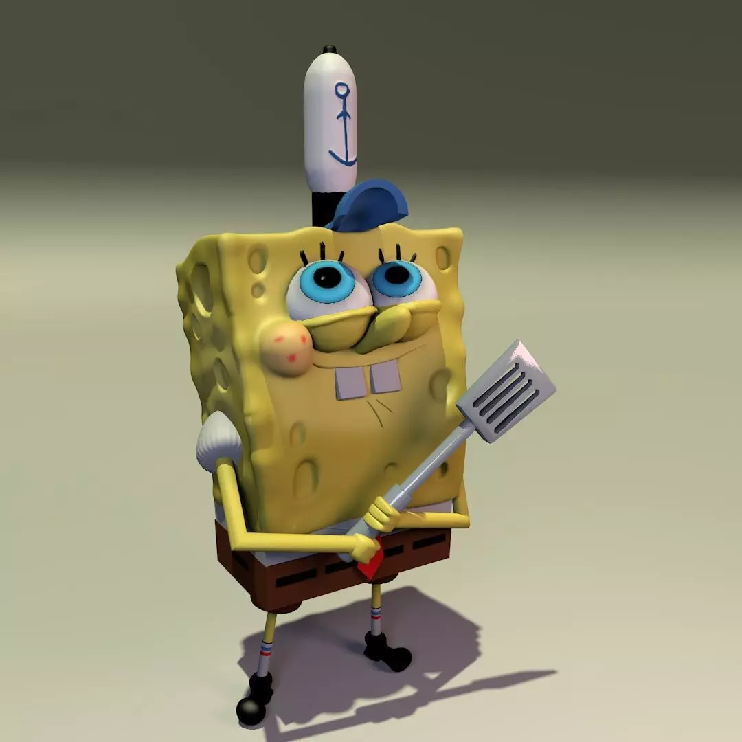 Spongebob Squarepants 3D print model_0