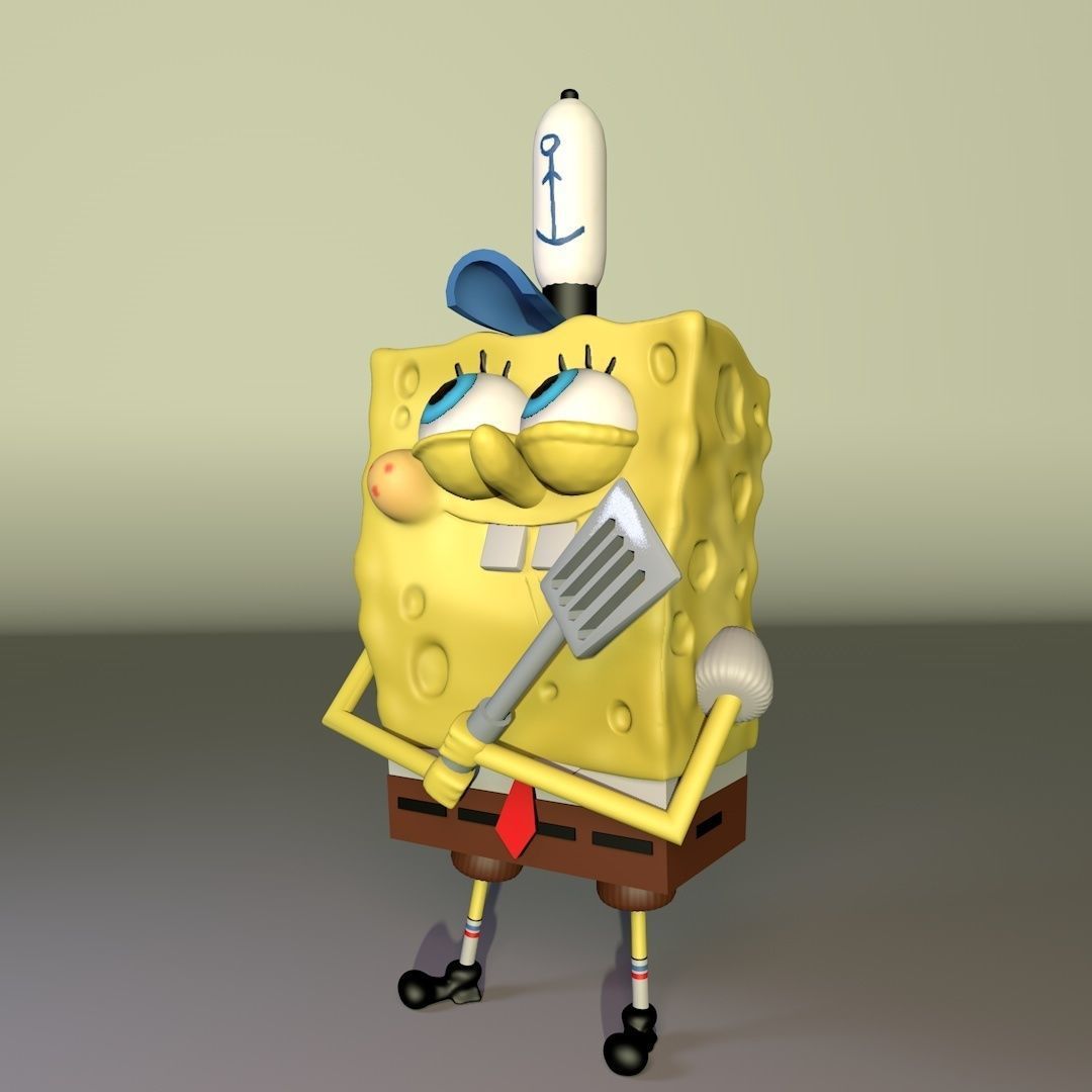 Spongebob Squarepants 3D print model_5