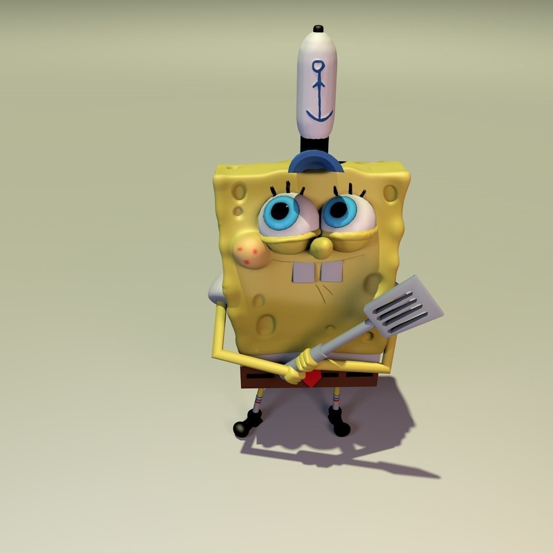 Spongebob Squarepants 3D print model_4