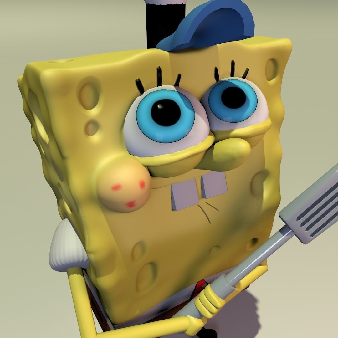 Spongebob Squarepants 3D print model_3