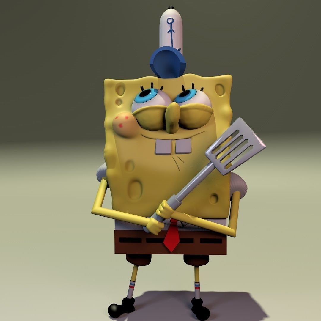 Spongebob Squarepants 3D print model_1