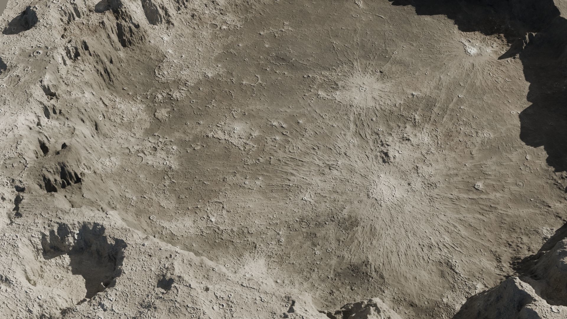 Crater 3D model 16K 3D model_22