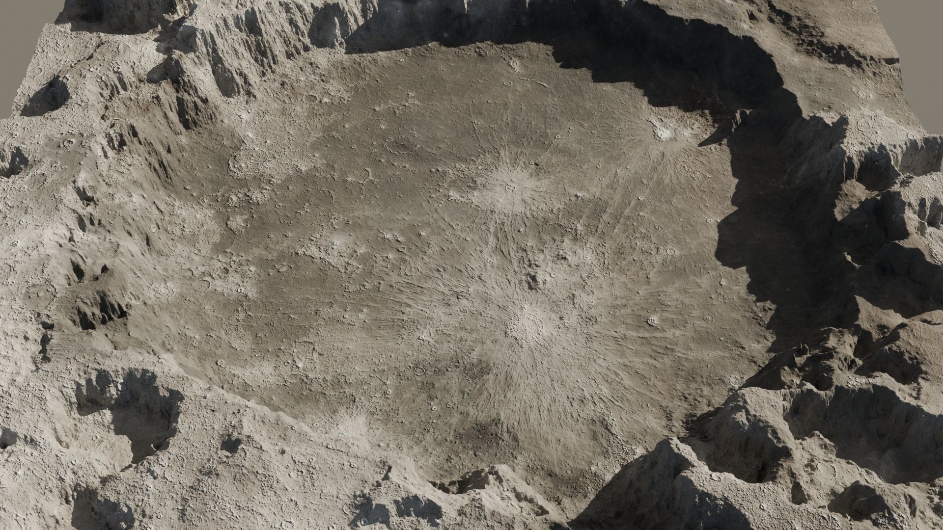 Crater 3D model 16K 3D model_12