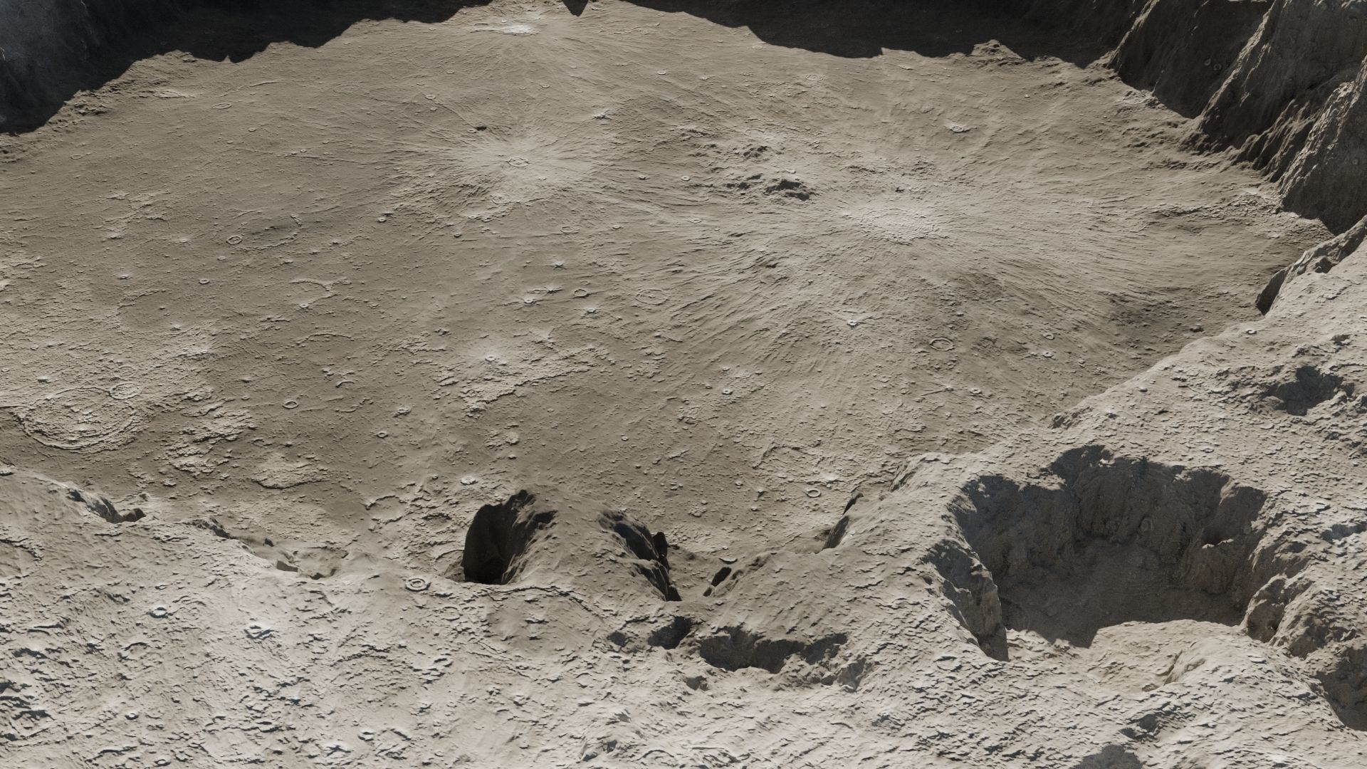 Crater 3D model 16K 3D model_19