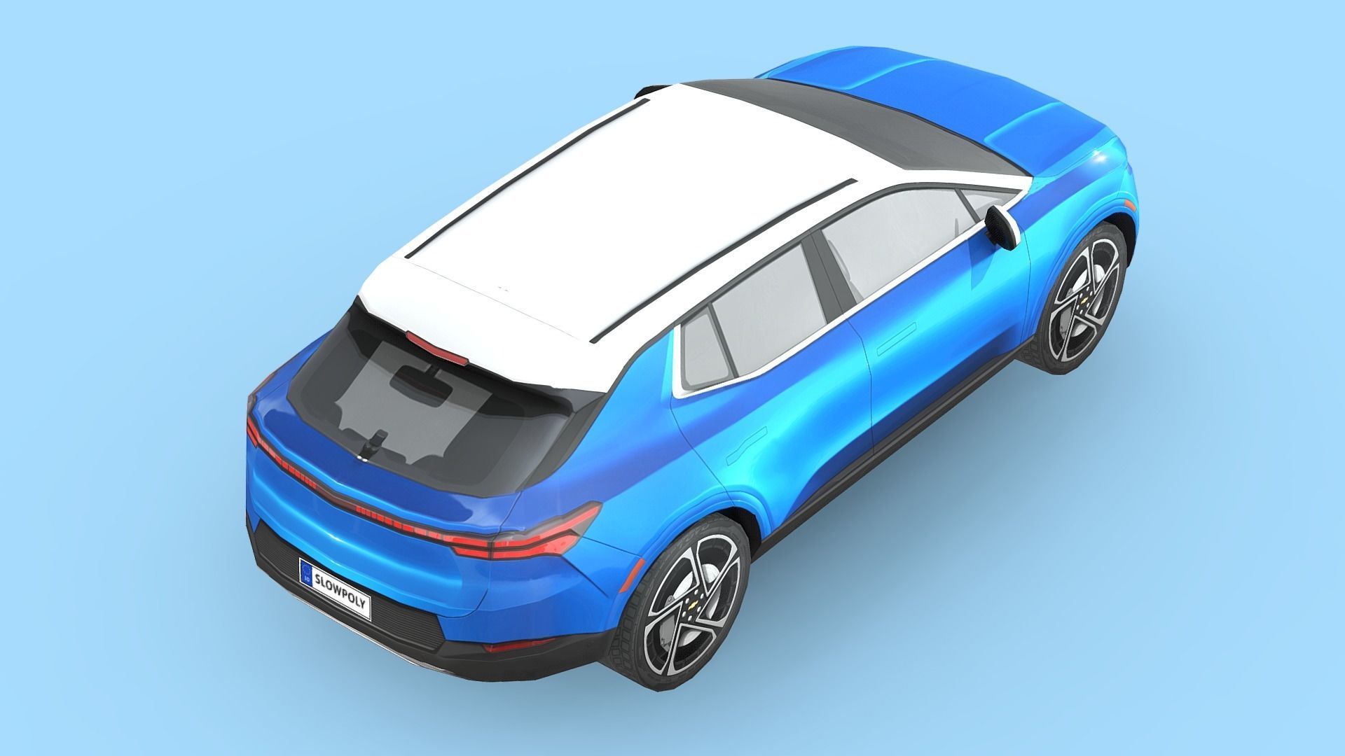 Chevrolet Equinox EV 2024 Low-poly 3D model_4