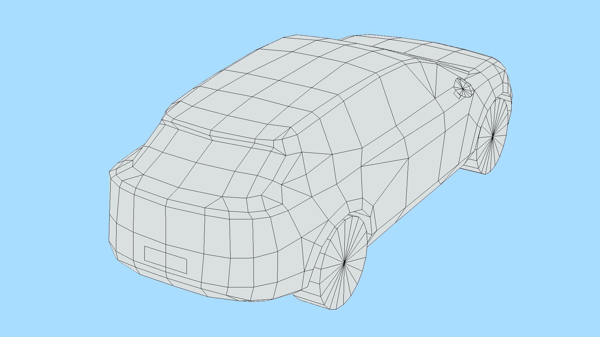 Chevrolet Equinox EV 2024 Low-poly 3D model_6