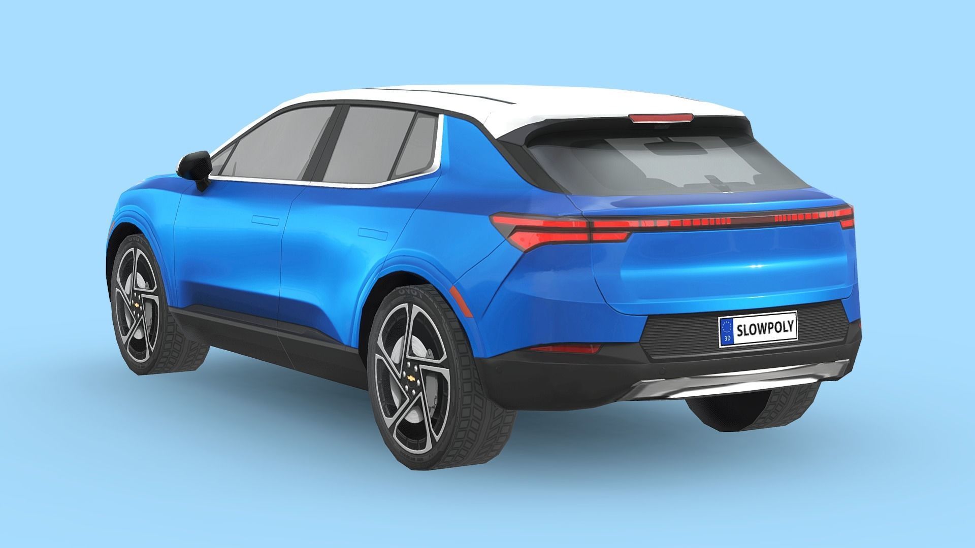 Chevrolet Equinox EV 2024 Low-poly 3D model_1