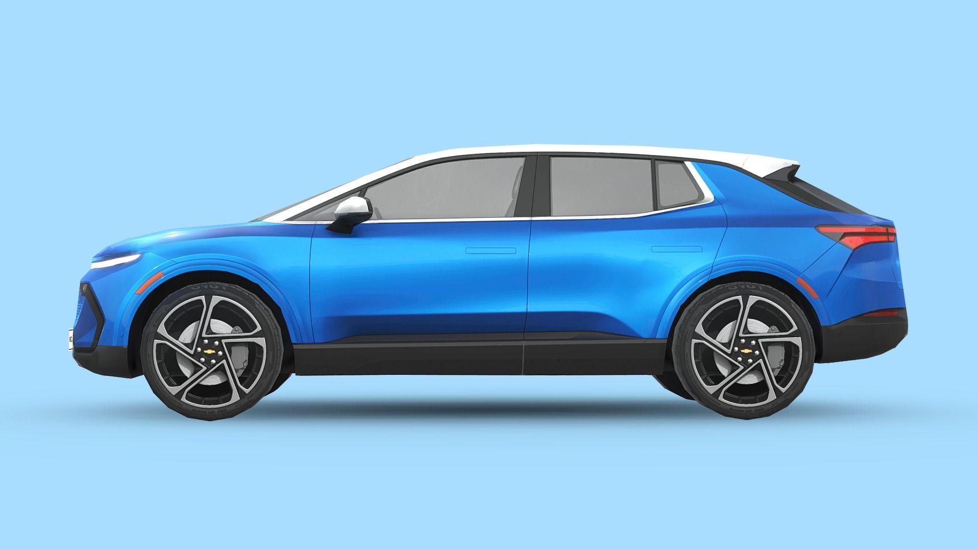 Chevrolet Equinox EV 2024 Low-poly 3D model_2