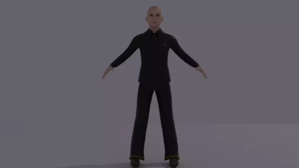 Arc 3d model Hands 3D model_0