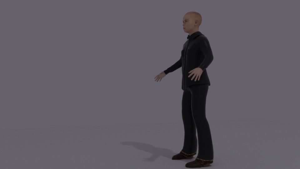 Arc 3d model Hands 3D model_2