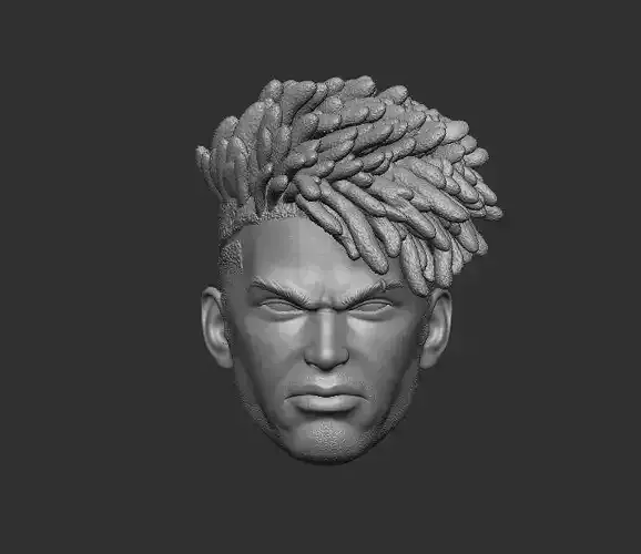Eddie Gordo Tekken 8 Headsculpt  3D print model