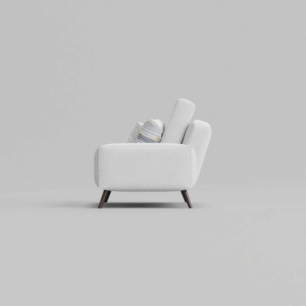 Scandinavian 3-seater sofa Free 3D model_4