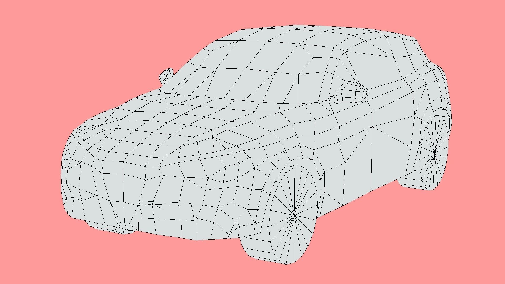 Alfa Romeo Stelvio 2020 Low-poly 3D model_5