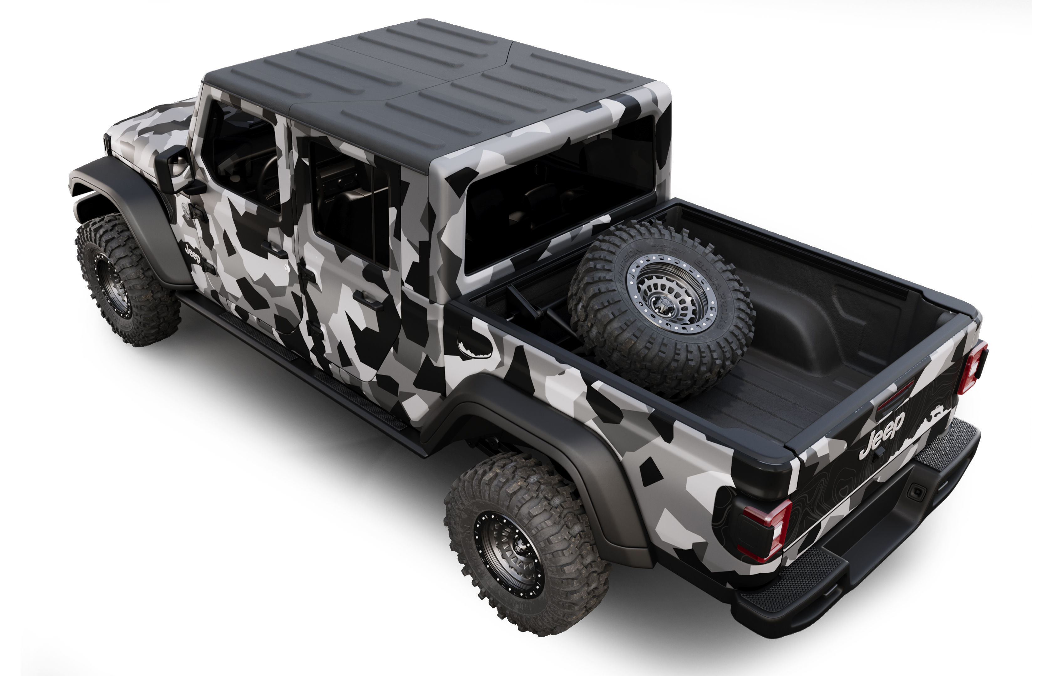 jeep gladiator mojave 2024 3D model_10