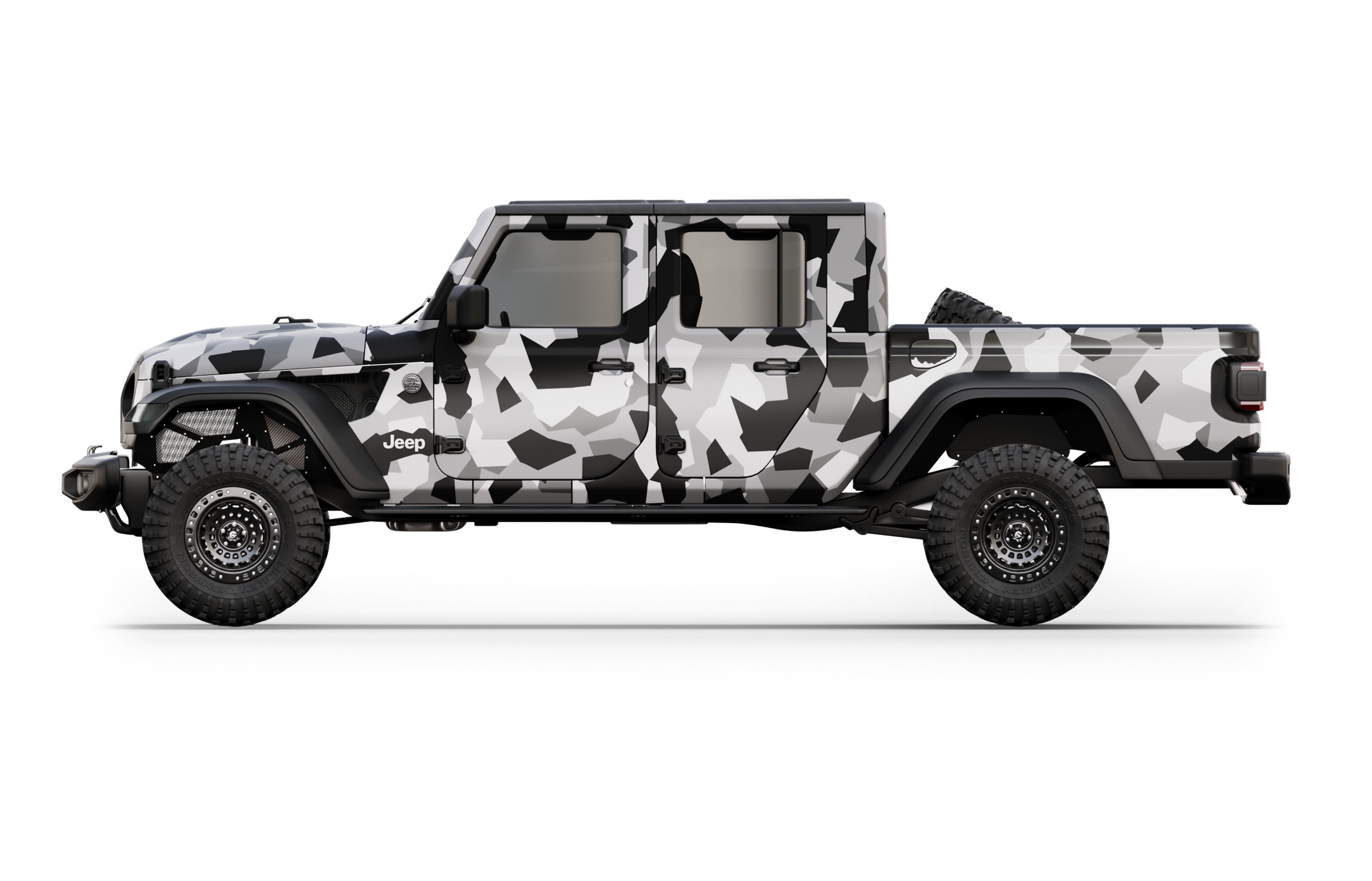 jeep gladiator mojave 2024 3D model_8