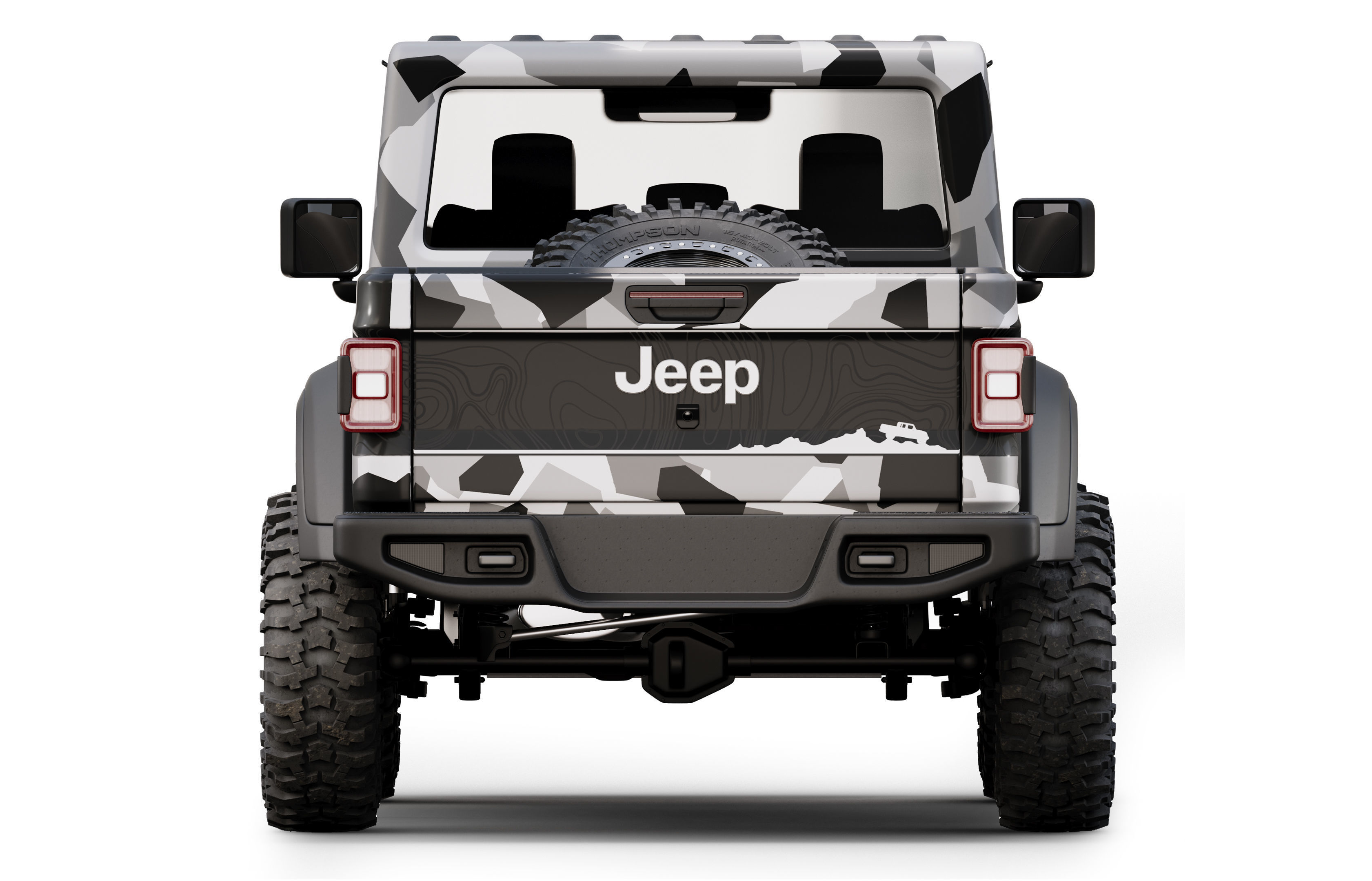 jeep gladiator mojave 2024 3D model_7