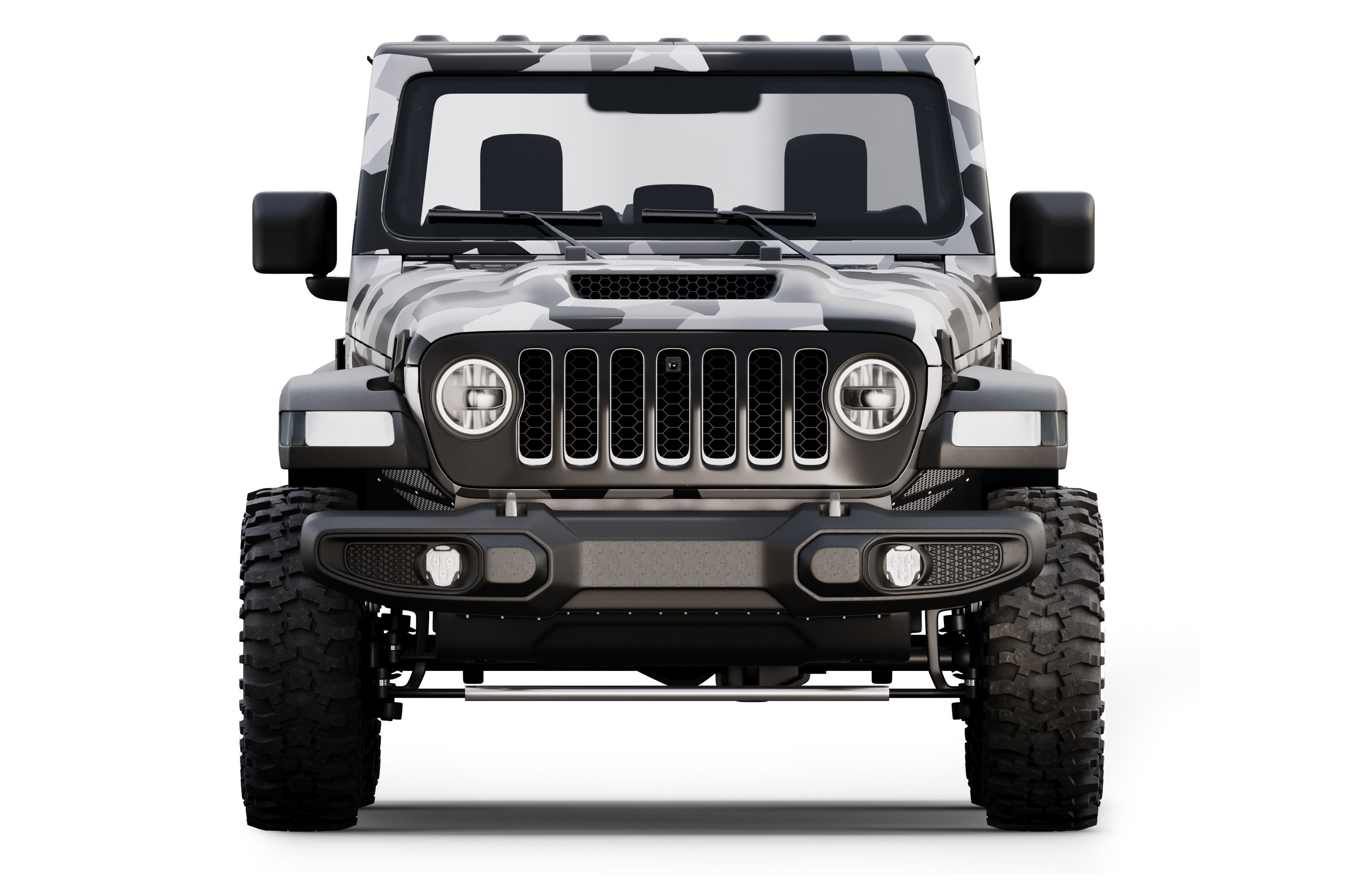 jeep gladiator mojave 2024 3D model_6