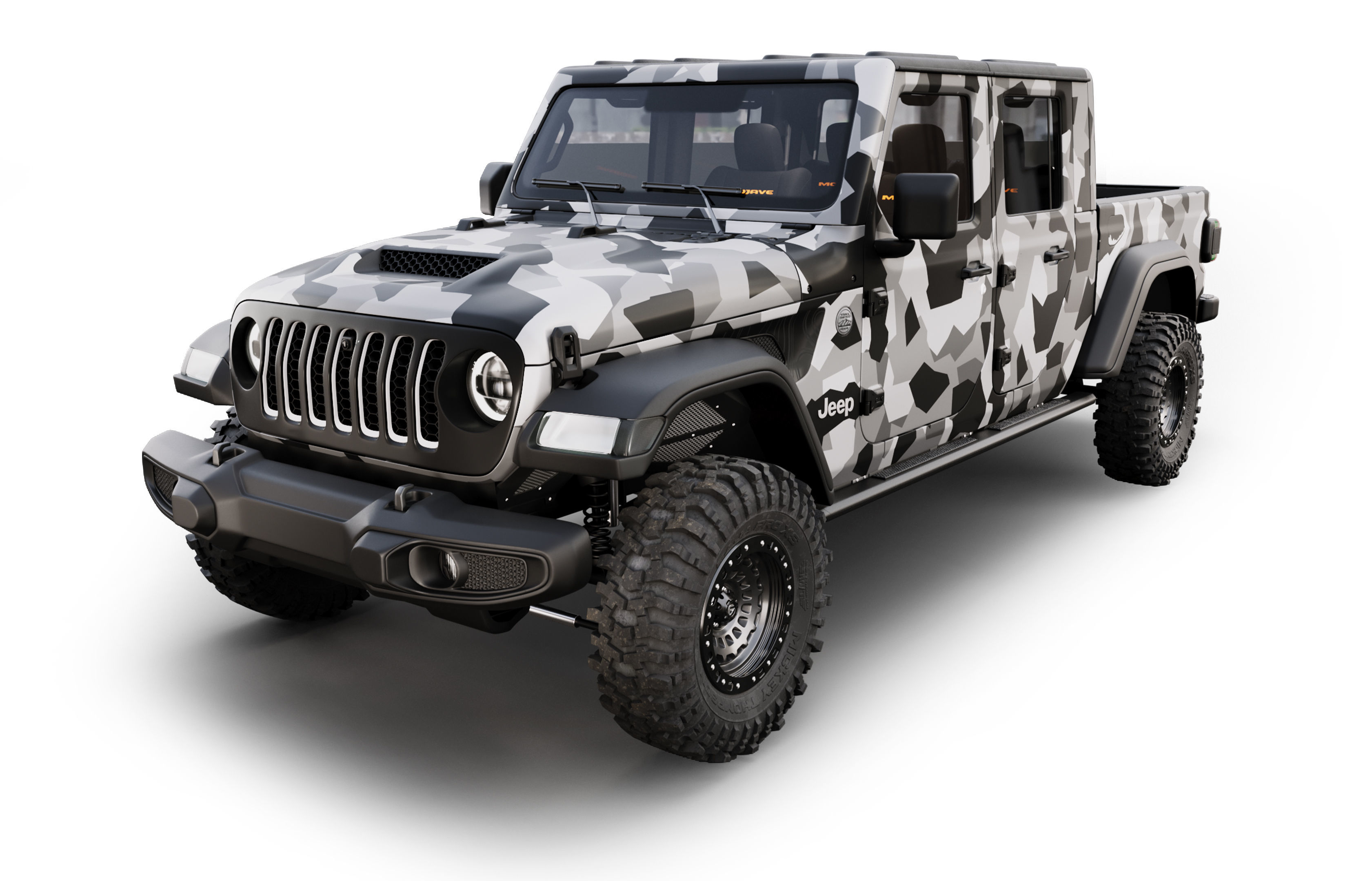 jeep gladiator mojave 2024 3D model_1