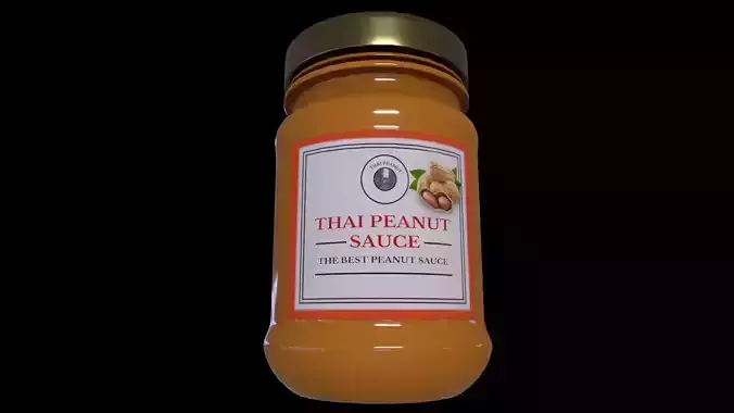 Sauces and Pastes-Thai Peanut Sauce-GAME READY PBR