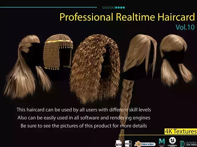 Professional Realtime Haircard  Vol 10