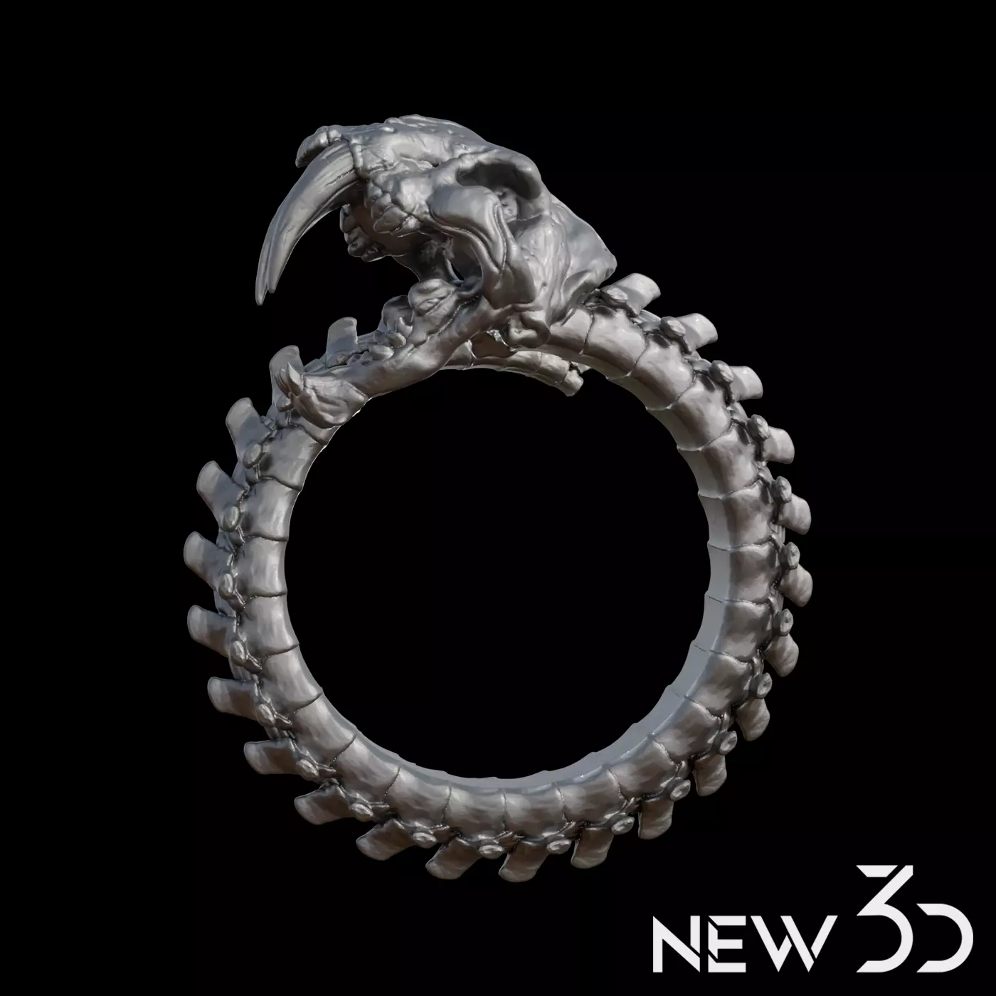 Saberb toohhed tiger Dientes de sable 3D print model_0