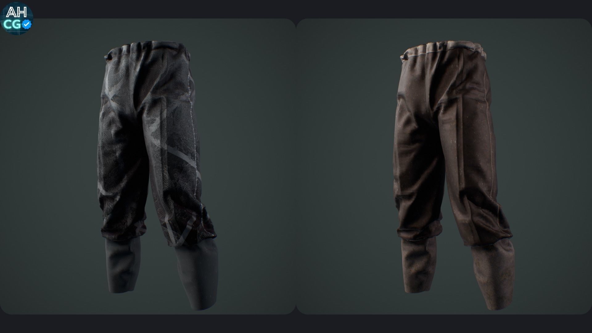 Medieval Fantasy Pants DAZ Genesis 9 8 ZPRJ MARVELOUS DESIGNER 3D model ...
