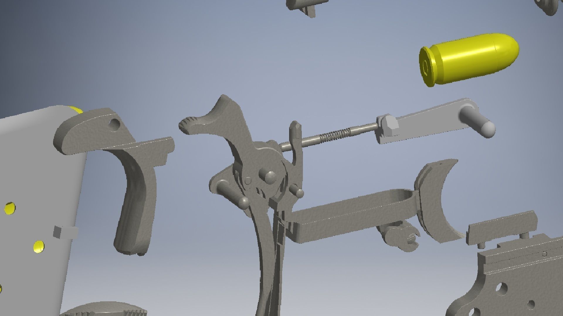 m1911 semi-automatic-pistol 3D model_15