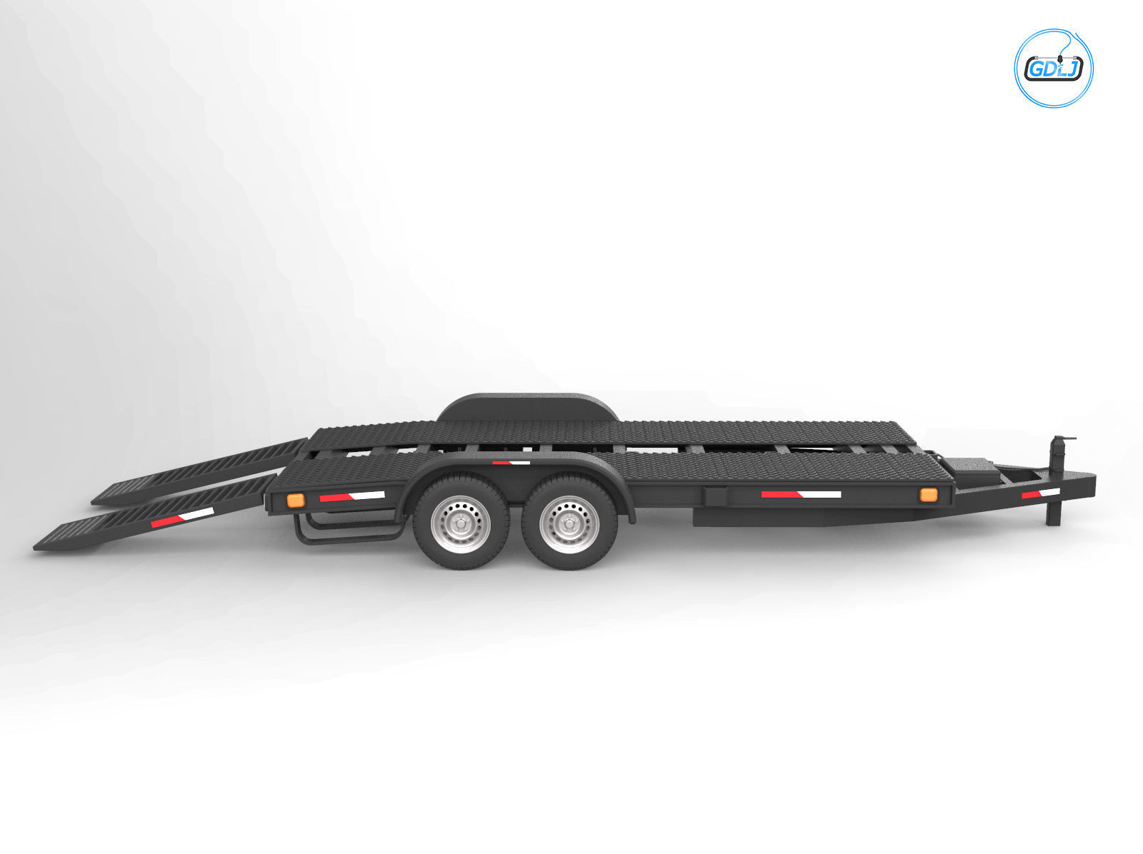 Car Haulers - Car Trailers 3D print model_4